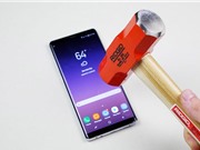 Clip: “Tra tấn” Samsung Galaxy Note 8 bằng dao và búa