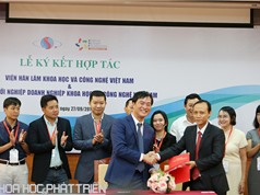 Viện Hàn lâm KH&CN Việt Nam ký thỏa thuận hợp tác với Quỹ VFS