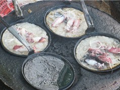 Bánh xèo mực - đặc sản ngon mà lạ của thành phố biển Nha Trang