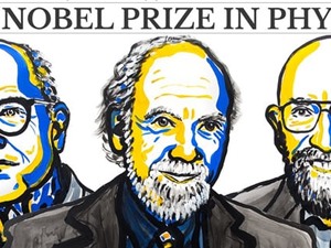 Nobel Vật lý 2017 được trao cho 3 nhà khoa học tìm ra sóng hấp dẫn