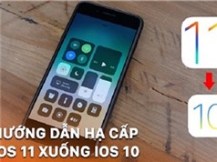 NHỮNG THỦ THUẬT HAY NHẤT TUẦN: Hạ cấp iOS 11 xuống iOS 10.3.3, khắc phục tình trạng iPhone không gửi được tin nhắn SMS