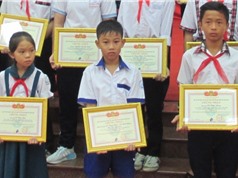 Vĩnh Long: Học sinh lớp 1 đoạt giải Nhì cuộc thi sáng tạo