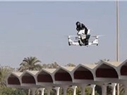 Clip: Cận cảnh mô hình xe máy bay tuần tra đường phố của cảnh sát Dubai