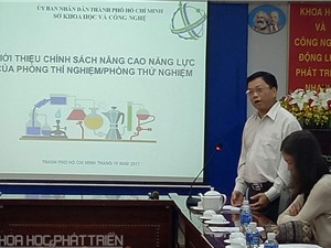 TPHCM: Hỗ trợ kinh phí cho các phòng thí nghiệm, thử nghiệm