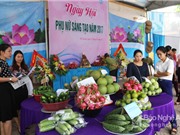 Nhiều nông sản sạch ở Đô Lương được giới thiệu ra thị trường