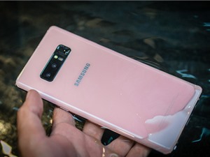 Cận cảnh Galaxy Note 8 màu hồng giá 17 triệu đồng tại Việt Nam