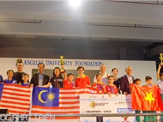 Việt Nam giành giải Nhất tại Ngày hội Robothon Quốc tế 2017