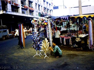 Ảnh cực "độc" về Giáng sinh Sài Gòn trước 1975