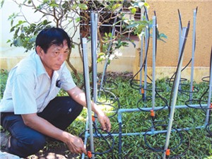 Ông Nguyễn Văn Hai - nhà sáng chế nhiều loại máy bơm