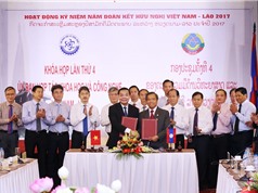 Việt - Lào thỏa thuận chương trình hợp tác mới