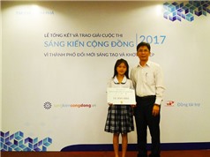 TPHCM: Trao giải Cuộc thi Sáng kiến cộng đồng 2017