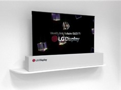 LG công bố TV  65 inch siêu mỏng, có thể cuộn như giấy