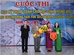 Quảng Trị: Khai mạc cuộc thi Khoa học kỹ thuật dành cho học sinh trung học