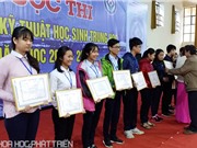 Thừa Thiên - Huế: Trao giải cho các học sinh tham gia cuộc thi Intel ViSEF
