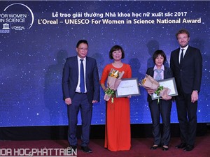 5 nhà khoa học nữ xuất sắc 2017 được L’Oreal – UNESCO tôn vinh