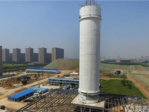 Tháp lọc khí lớn nhất thế giới có hiệu quả với Trung Quốc