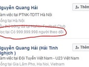 200 tài khoản Facebook giả mạo cầu thủ và HLV U23 Việt Nam