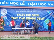 Khám phá ngày hội STEM của học sinh Trường THCS Nguyễn Phong Sắc, Hà Nội