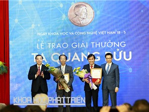 Giải thưởng Tạ Quang Bửu 2018: Số hồ sơ đăng ký tăng gần gấp đôi 