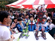  Hàng nghìn học sinh, thầy cô tham dự Ngày hội STEM Bắc Ninh