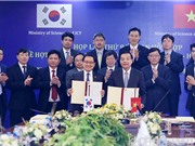 Giai đoạn 2018-2020: Việt Nam - Hàn Quốc ưu tiên hợp tác công nghệ sinh học, nano, CNTT...