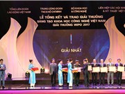 Vinh danh 41 công trình đạt Giải Sáng tạo khoa học công nghệ Việt Nam 2017