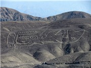 Phát hiện hơn 20 hình vẽ khổng lồ kỳ lạ trên sa mạc của Peru