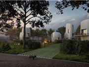 Những ngôi nhà in 3D có thể ở được ở Hà Lan 
