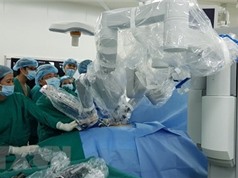 BV đầu tiên ở Việt Nam phẫu thuật cắt thận bằng robot