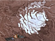  Phát hiện hồ nước khổng lồ trên sao Hỏa
