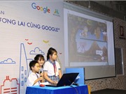 Hơn 1.300 học sinh được học lập trình, 14 em được đi thăm trụ sở Google tại Singapore