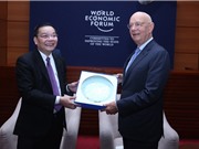 Bộ trưởng Bộ KH&CN tiếp kiến Chủ tịch điều  hành Diễn đàn Kinh tế Thế giới