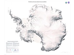 Độ phân giải siêu cao của bản đồ mới về lục địa băng giá