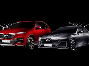 VinFast ra mắt hai mẫu xe đầu tiên tại Paris Motor Show 2018