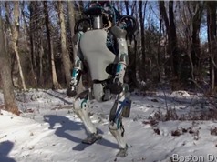 Robot chạy tự do và nhảy vượt chướng ngại vật y như người