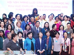 Nhà khoa học nữ châu Á - Thái Bình Dương thảo luận về phát triển bền vững trong bối cảnh CMCN 4.0