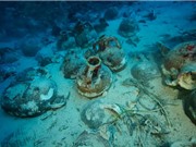 Hy Lạp: Phát hiện xác tàu đắm hơn 2.000 năm tuổi dưới đáy biển