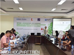 Việt - Anh trao đổi học thuật về năng lượng xanh và môi trường