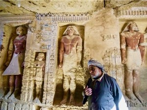 Phát hiện ngôi mộ 4.400 năm tuổi tại Ai Cập