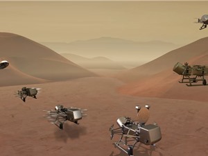Triển khai drone thăm dò trên mặt trăng Titan của sao Thổ