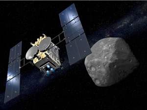 Tàu vũ trụ Nhật Bản lấy mẫu đá trên tiểu hành tinh Ryugu