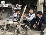 Ninh Bình: Học sinh Việt sáng chế giường hỗ trợ người mất khả năng vận động
