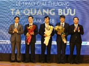 8 đề cử cho Giải thưởng Tạ Quang Bửu năm 2019