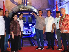 Indonesia khai trương tuyến tàu điện ngầm (MRT) đầu tiên sau 6 năm xây dựng