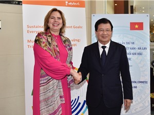 Việt Nam-Hà Lan hợp tác chặt chẽ hơn nữa để ứng phó biến đổi khí hậu