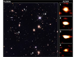 Phát hiện các dải thiên hà mới thuộc vũ trụ từ thuở sơ khai