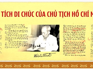 Di chúc Chủ tịch Hồ Chí Minh và 50 năm thực hiện lời căn dặn của Người