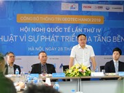 GEOTEC HANOI 2019: Nhiều nhà khoa học danh tiếng có mặt