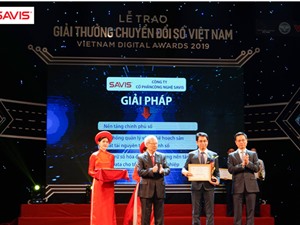 Giải thưởng Chuyển đổi số Việt Nam 2019: SAVIS giành giải với ba bộ giải pháp 