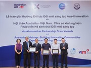 Trao tài trợ 1,6 triệu AUD cho 3 dự án hợp tác phát triển Việt Nam - Australia